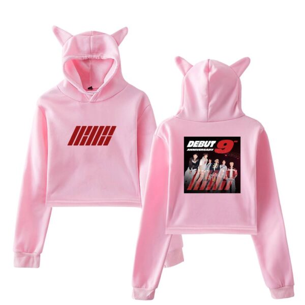 iKon Cropped Hoodie #2 - Image 5